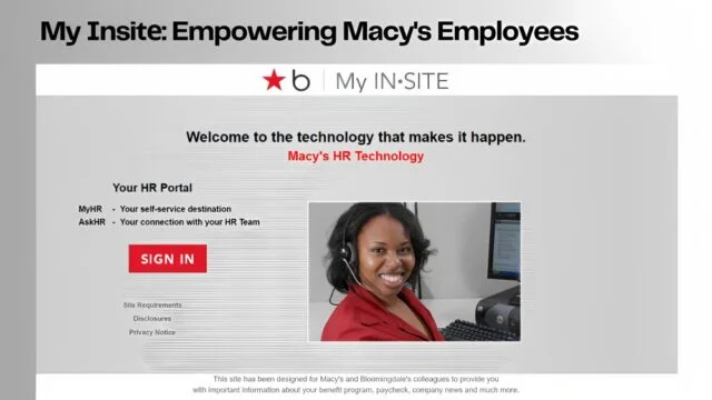 My Insitе: Empowering Macy’s Employees with a Comprehensive Wеb Portal